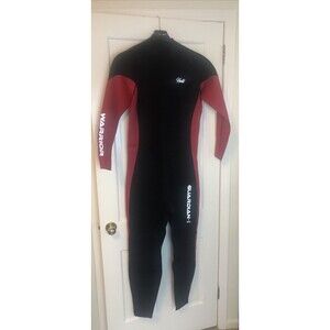 Hevto Guardian 1 Wetsuit 3/2mm Neoprene Warrior Diving Surf Red -Mens-3XL - New